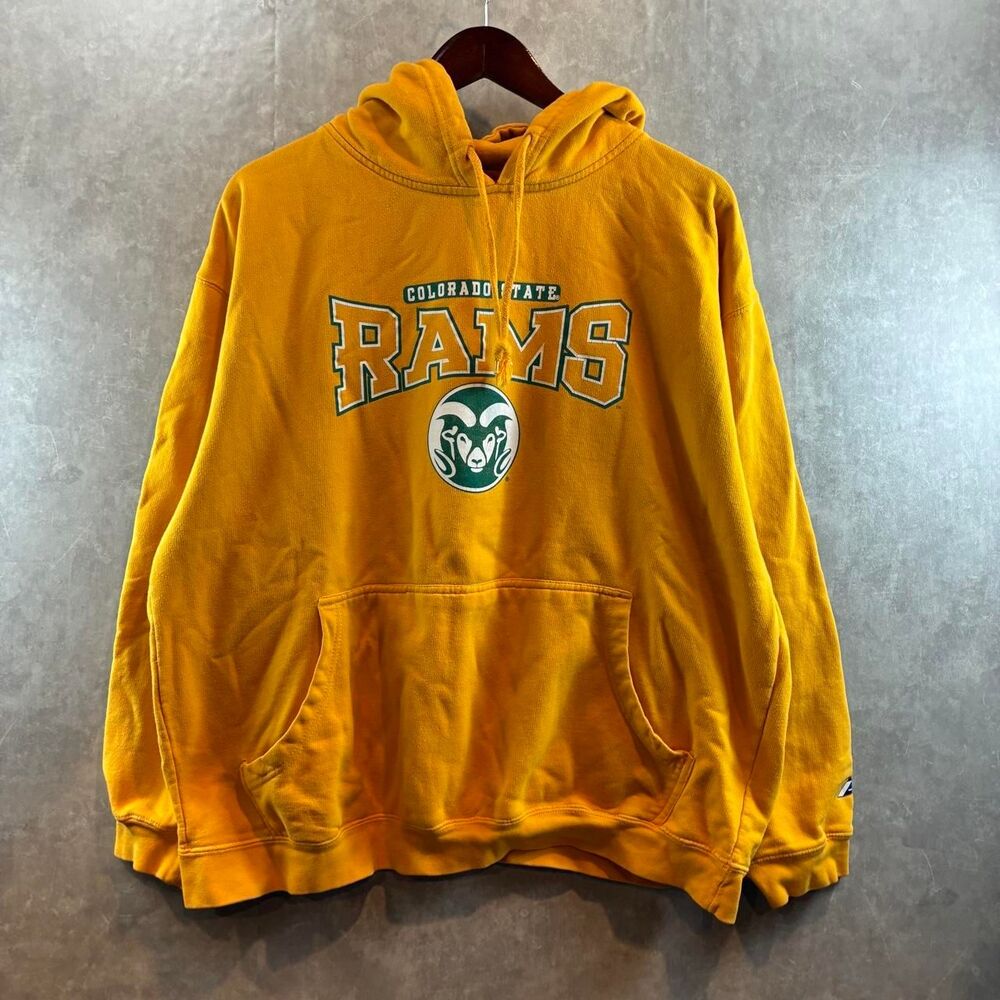 Pro-player Men's Yellow and Orange Hoodie